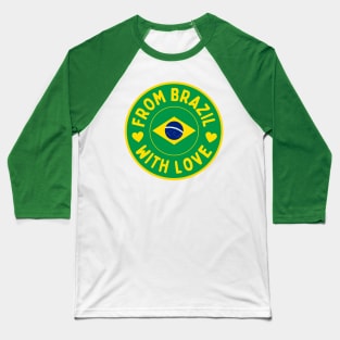 Brazil Baseball T-Shirt